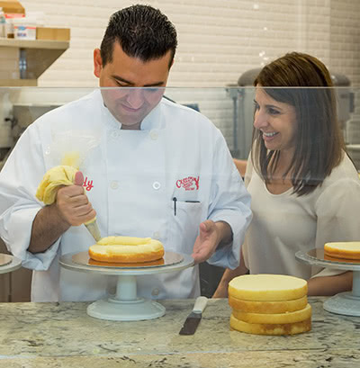 Carlos Bakery team preparing products for guests