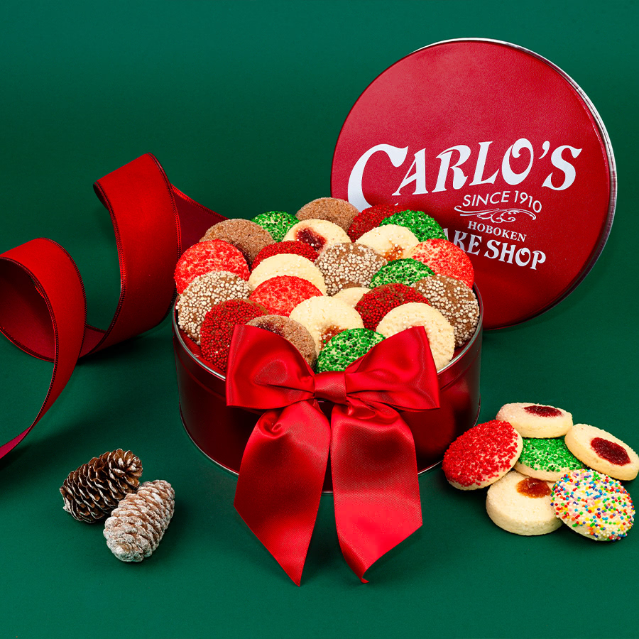 SMALL BUTTER COOKIE TIN